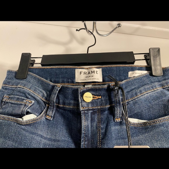 FRAME Denim Le Skinny de Jeanne in Sunset Grove size 26 NEW WITH TAGS - Picture 4 of 8
